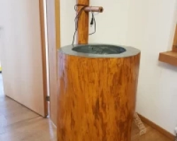 Foto Projektarbeit Matzendorf Holzbrunnen