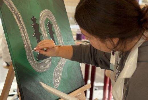 Workshop_Malen auf Leinwand